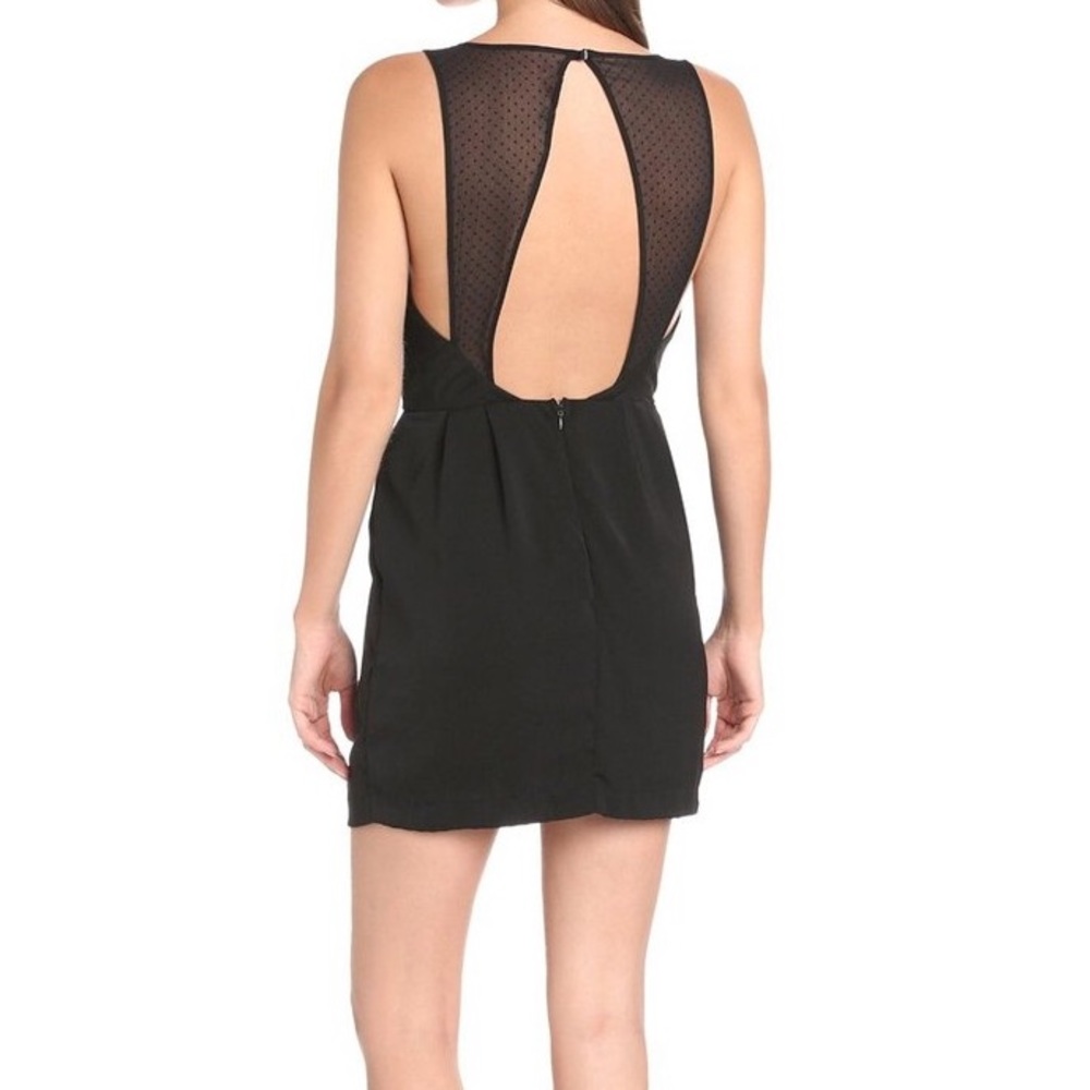 BCBGeneration Ruffle Front Cocktail Dress - Picture 2 of 7
